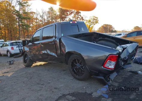 2022 Ram 1500 Big Horn 4X4 5'7 Box из США, поврежденный, VIN 1C6SRFFT8NN370407